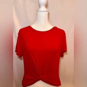 Gaze Red Juniors/Women's Halter Top